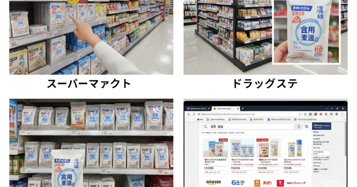 食用の重曹どこで買える